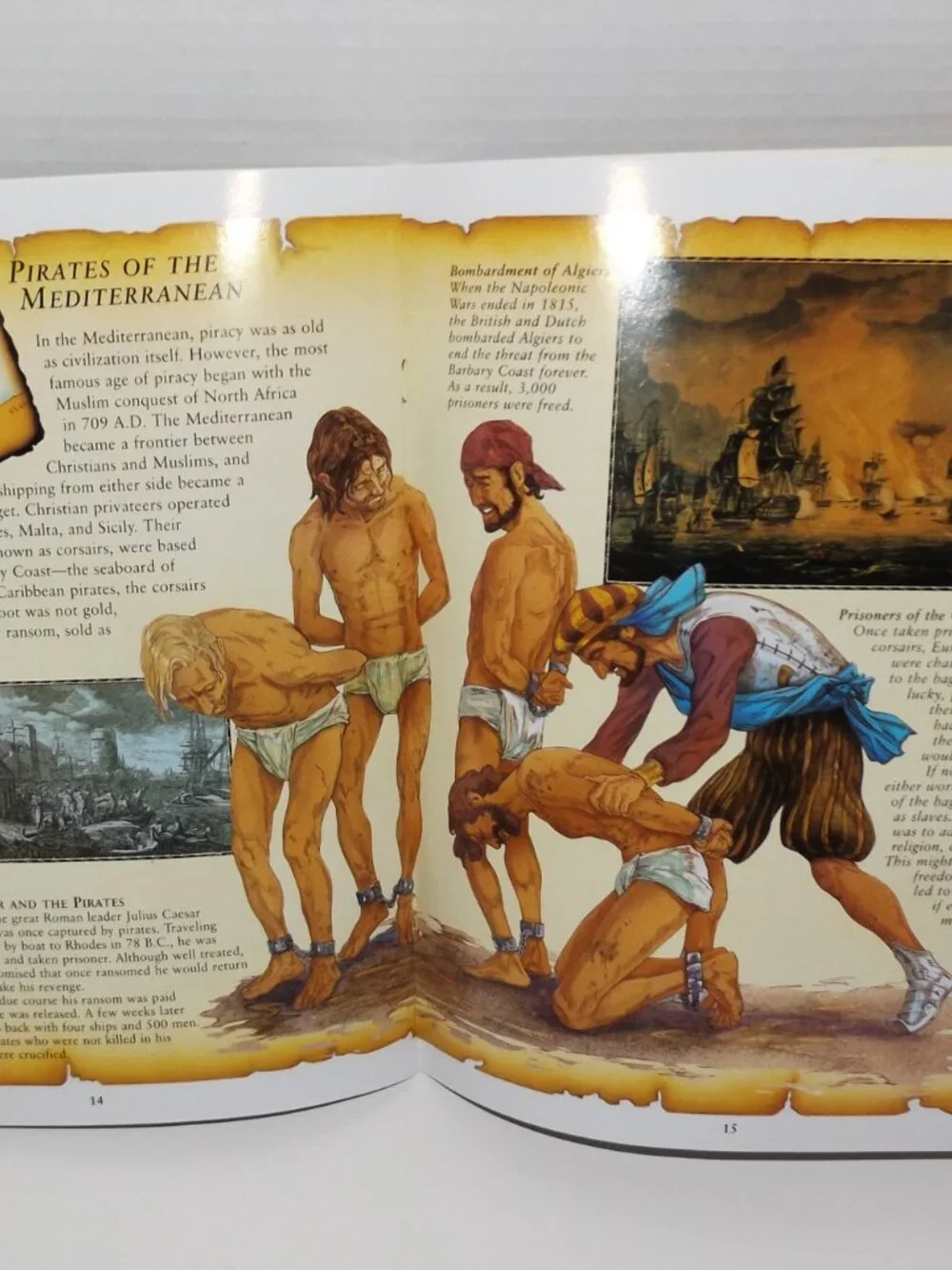 2007 Pirates On The High Seas Book And Ship Set Open Box Complete